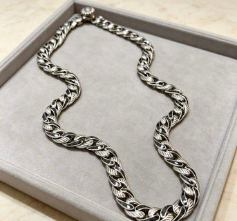 Gucci GG Twisted Rope Link Chain Necklace